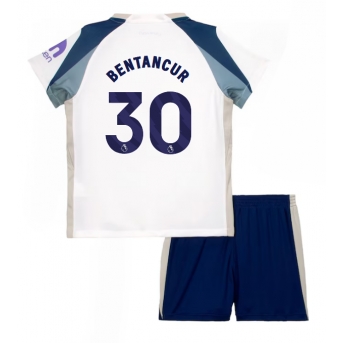 Billige Fotballdrakt Tottenham Hotspur Rodrigo Bentancur #30 Replika Hjemmedraktsett Barn 2025-26 Kortermet (med bukser)